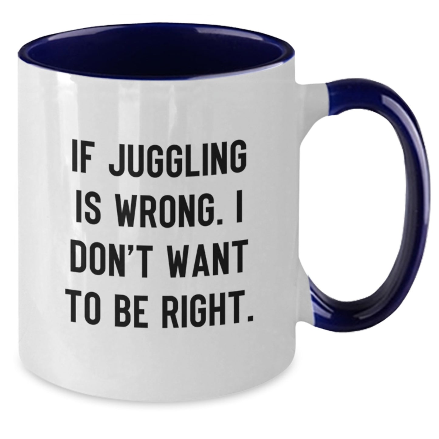 Funny Juggling Two Tone Coffee Mugs Gifts from Family Members for Christmas - Additional