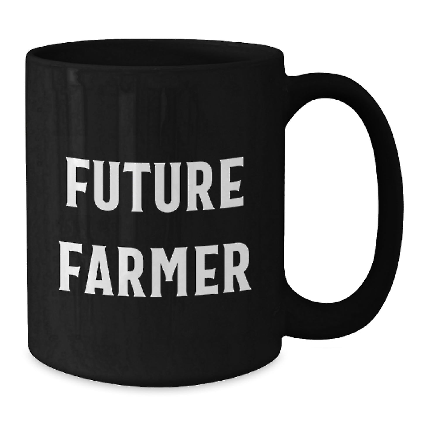 Funny Farmer Christmas Unique Gifts from Men to Future Farmers - Inspirational Black Coffee Mug - Additional