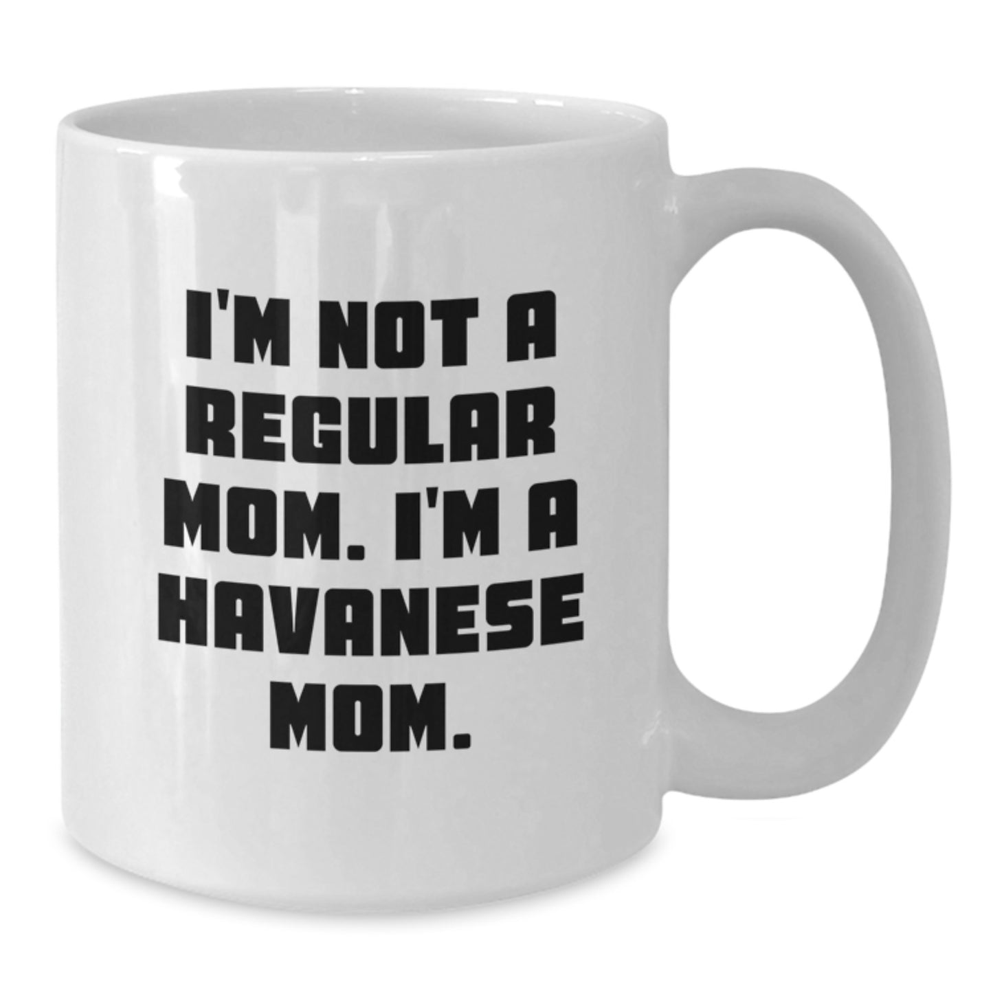 Funny Havanese Dog Mom Gifts from Friends, White Coffee Mug for Havanese Dog Lover, Christmas Unique Present - Additional