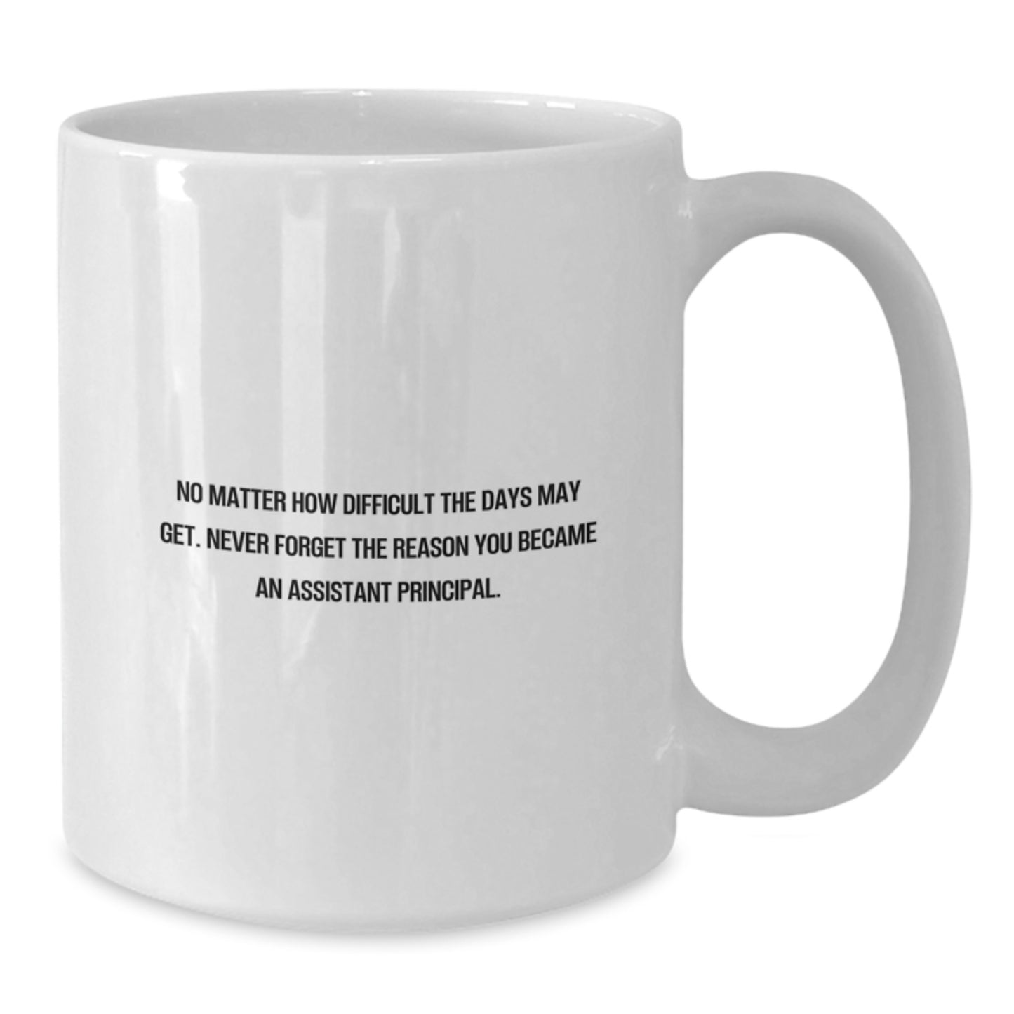 Funny Inspirational Assistant Principal White Coffee Mugs Gifts from Family for Christmas Unique Mugs - Additional