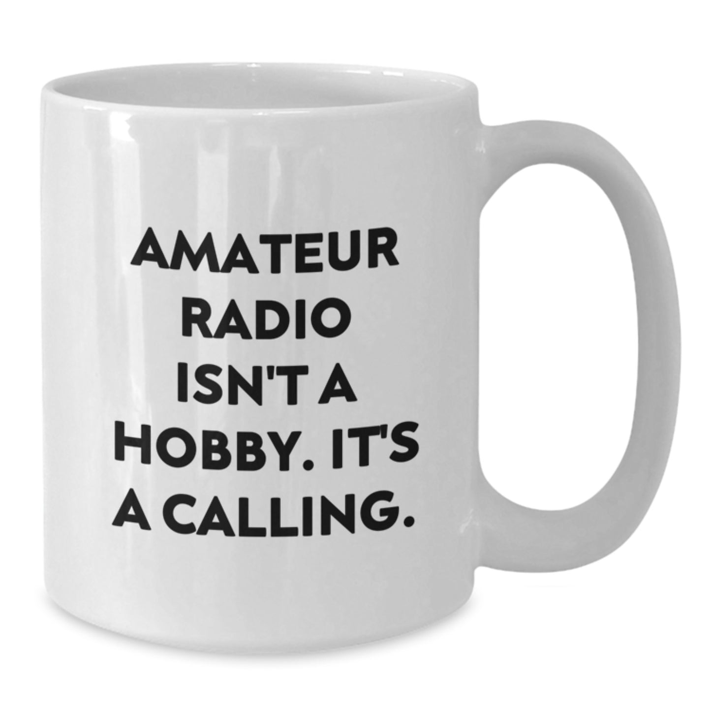 Gifts from Amateur Radio Enthusiasts, Funny Quote White Coffee Mugs for Christmas Unique Gifts - Additional