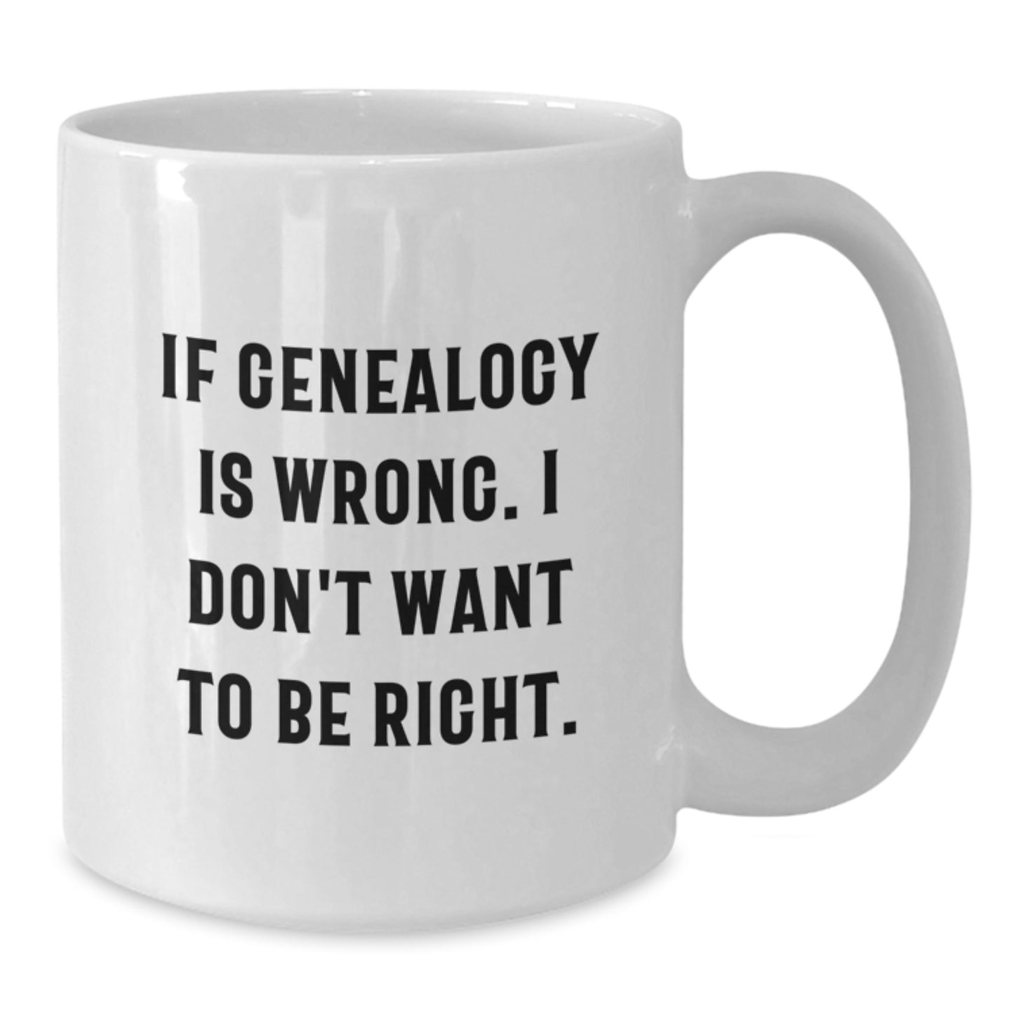 Genealogy Enthusiast Gifts from Family, Funny White Coffee Mug for Genealogy Lovers at Christmas - Additional
