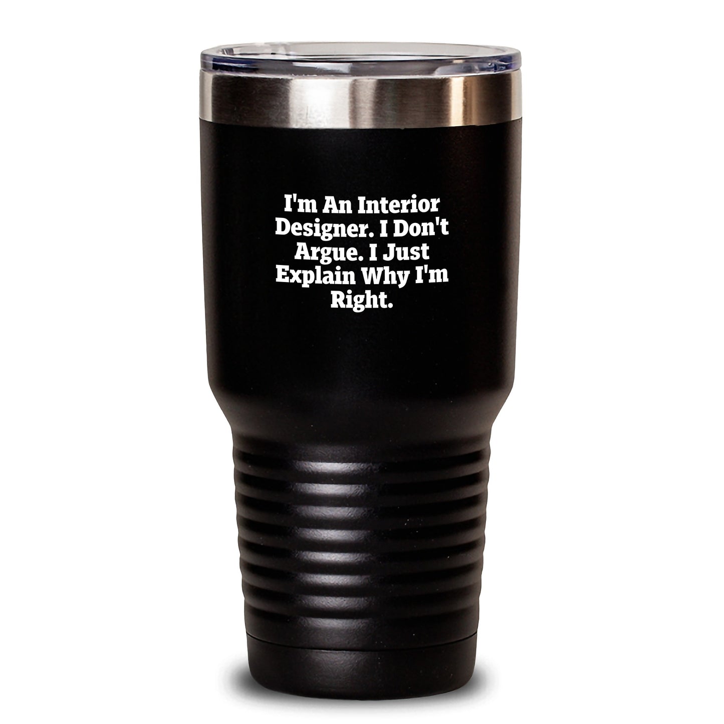 Funny Interior Designer Gifts from Friends, Tumbler Mug for Interior Designer, Christmas Unique Gifts for Men Women Coworkers Family - Main