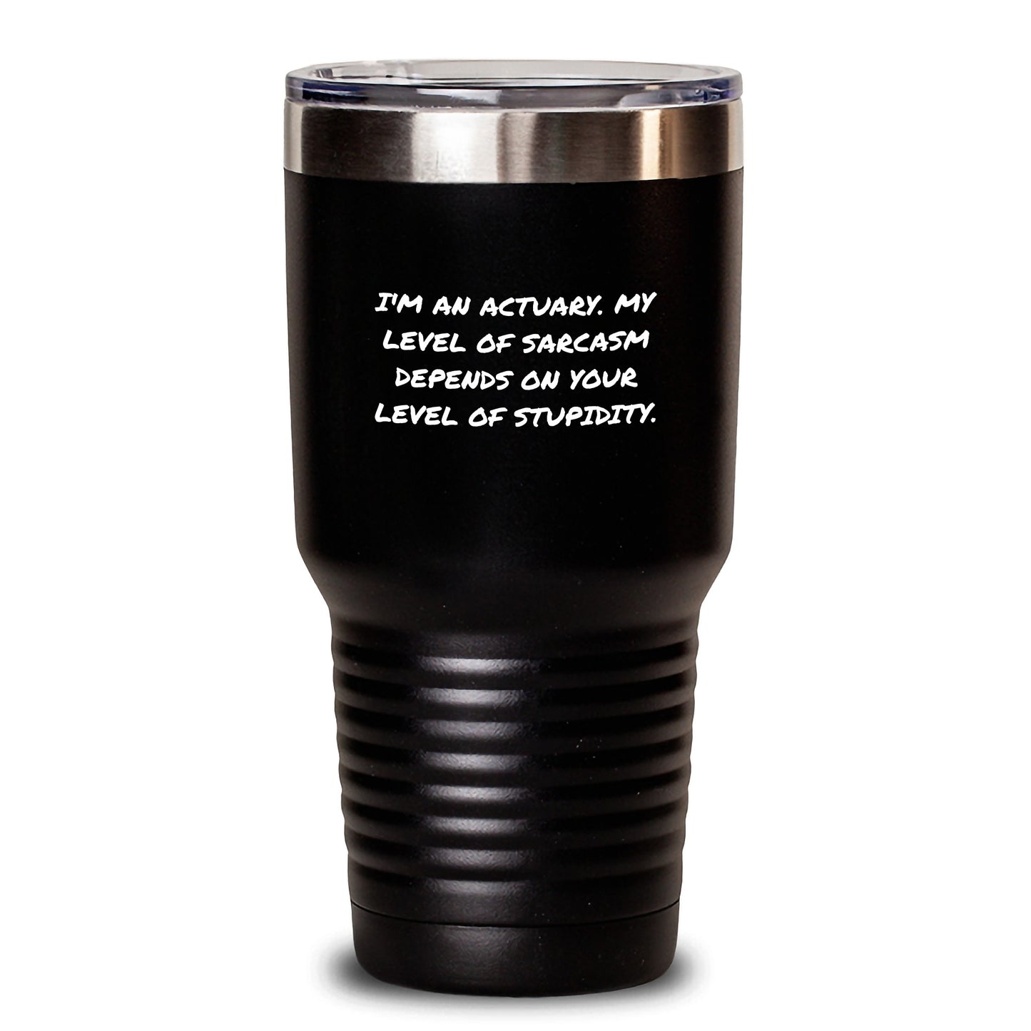 Funny Actuary Gifts from Friends for Actuary Professionals Insulated Tumbler - Main