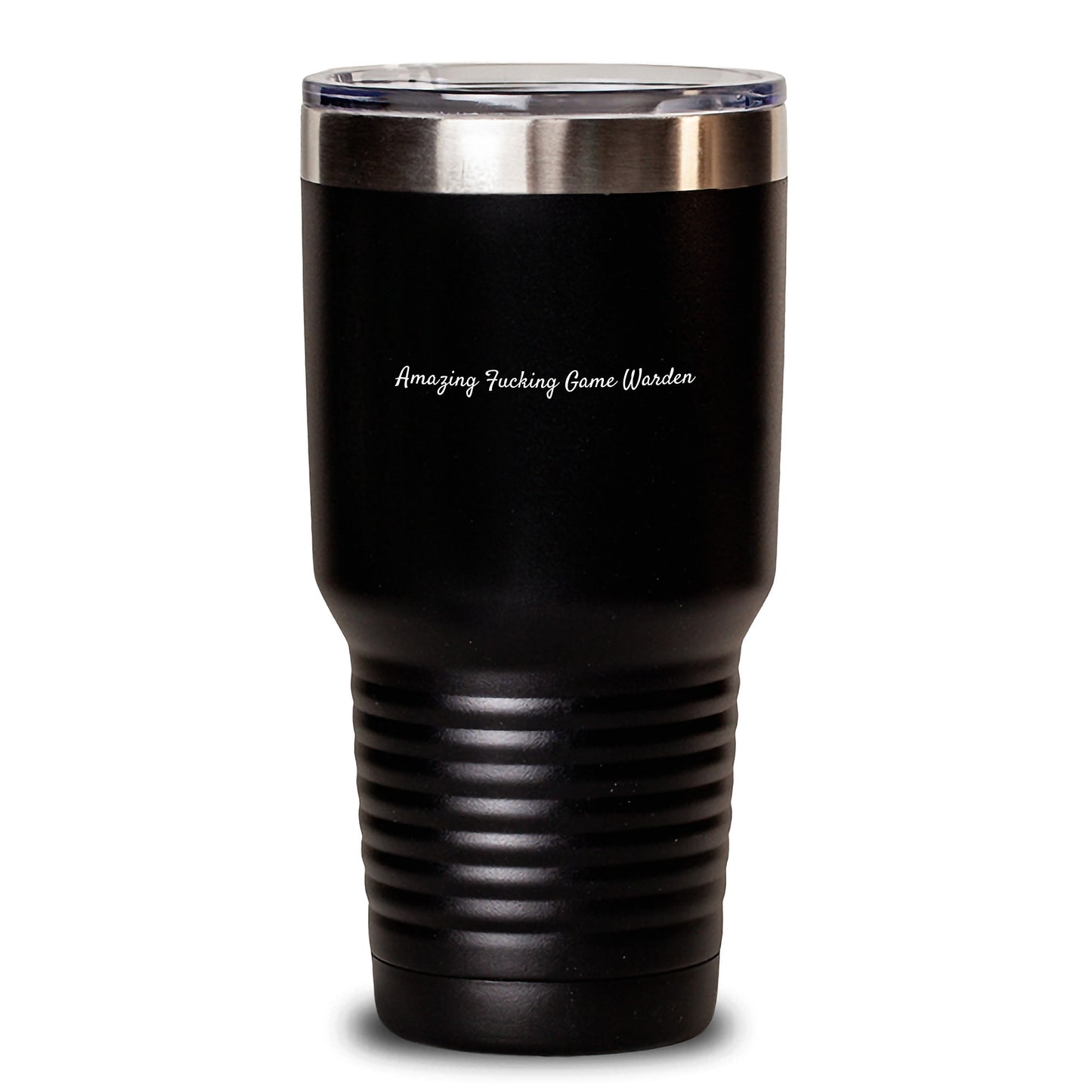 Funny Game Warden Gifts from Friends and Family, Amazing F--king Game Warden Tumbler for Birthday, 20oz or 30oz Vacuum-Insulated Stainless Steel Tumbler, Perfect for Game Wardens - Main
