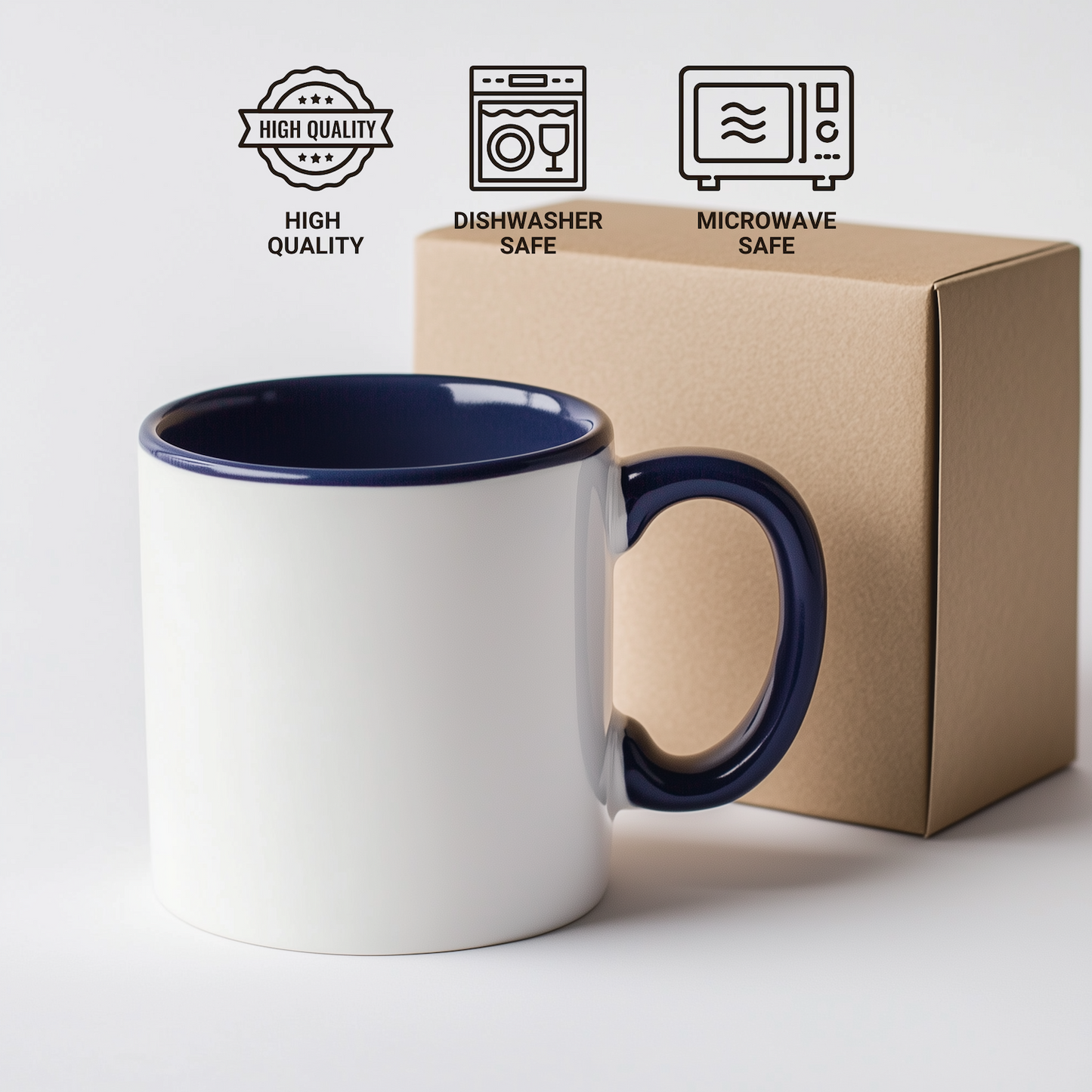 Funny Psychiatrist Gifts from Men to Mother's Day Unique Gifts - I'm Not Perfect But I'm A Psychiatrist Two Tone Coffee Mug - Additional