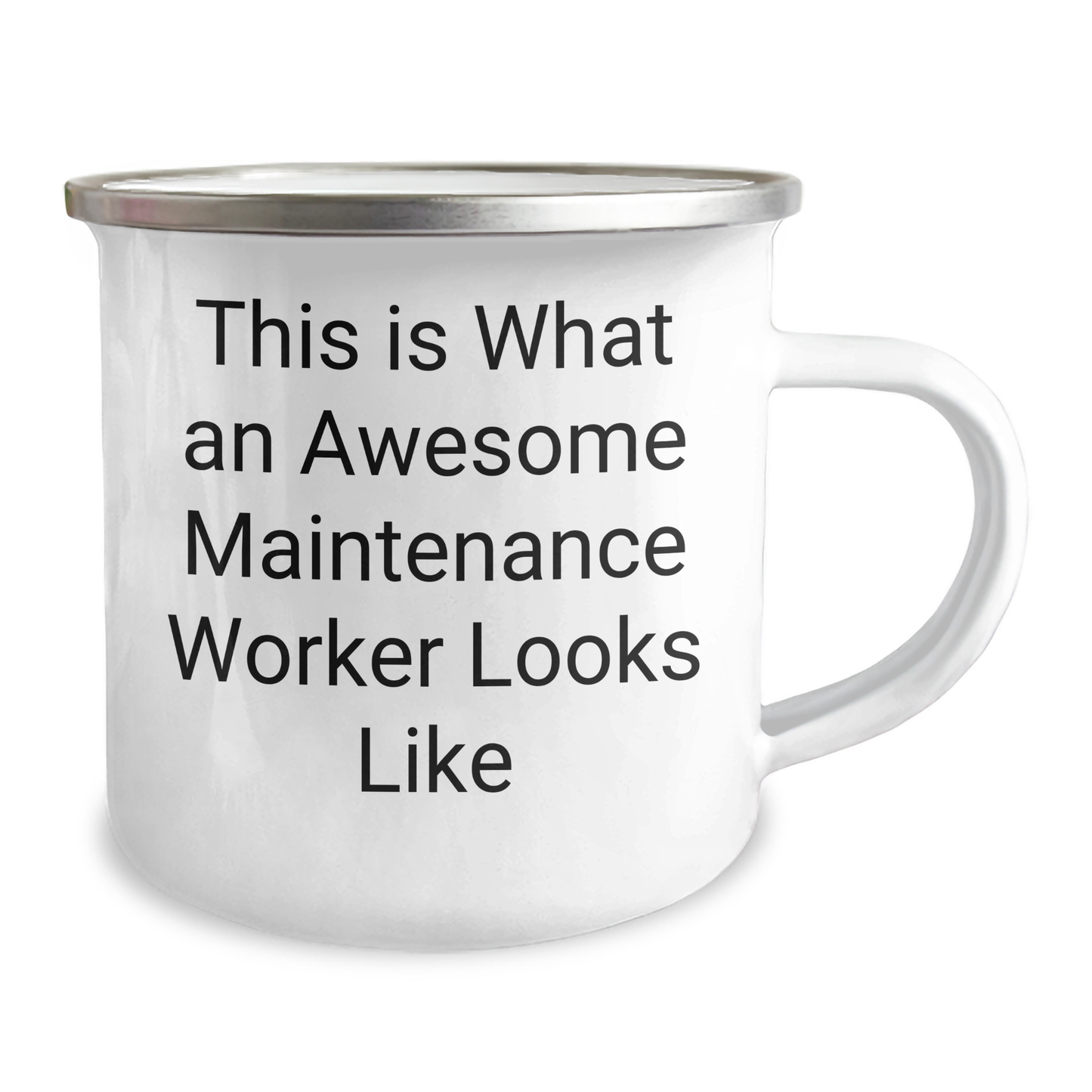 Gifts from Family, Gifts for Maintenance Worker, This Is What An Awesome Maintenance Worker Looks Like Funny Camping Mug - Image 2