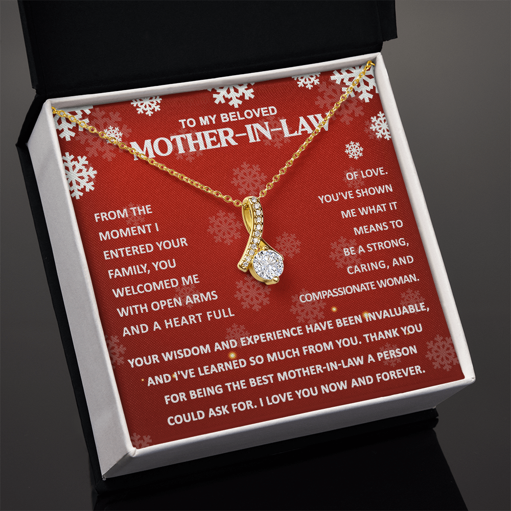 Gift for Mother-in-law - You Wisdom and Experience - Alluring Beauty Pendant Necklace - Mallard Moon Gift Shop