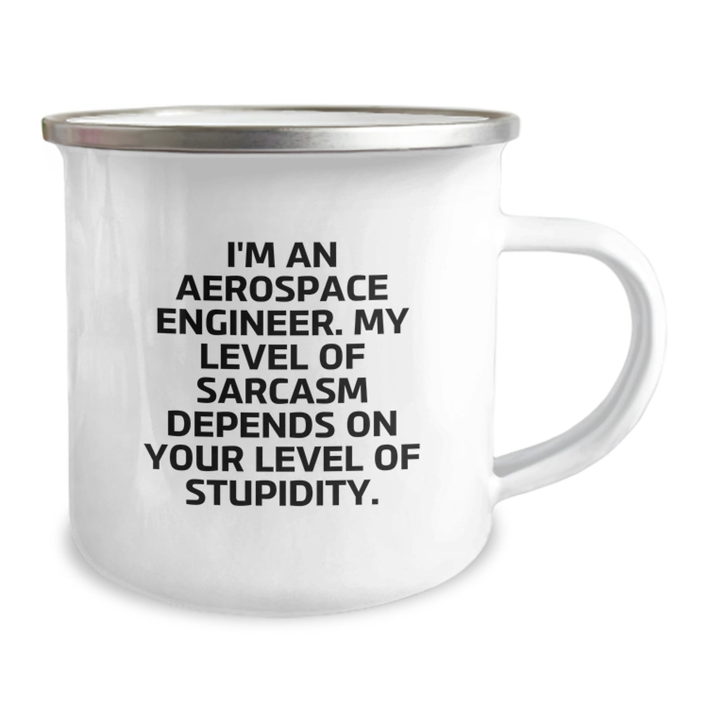 Unique Christmas Unique Gifts from Friends to Aerospace Engineer Men Funny Sarcasm Camping Mug - Image 2