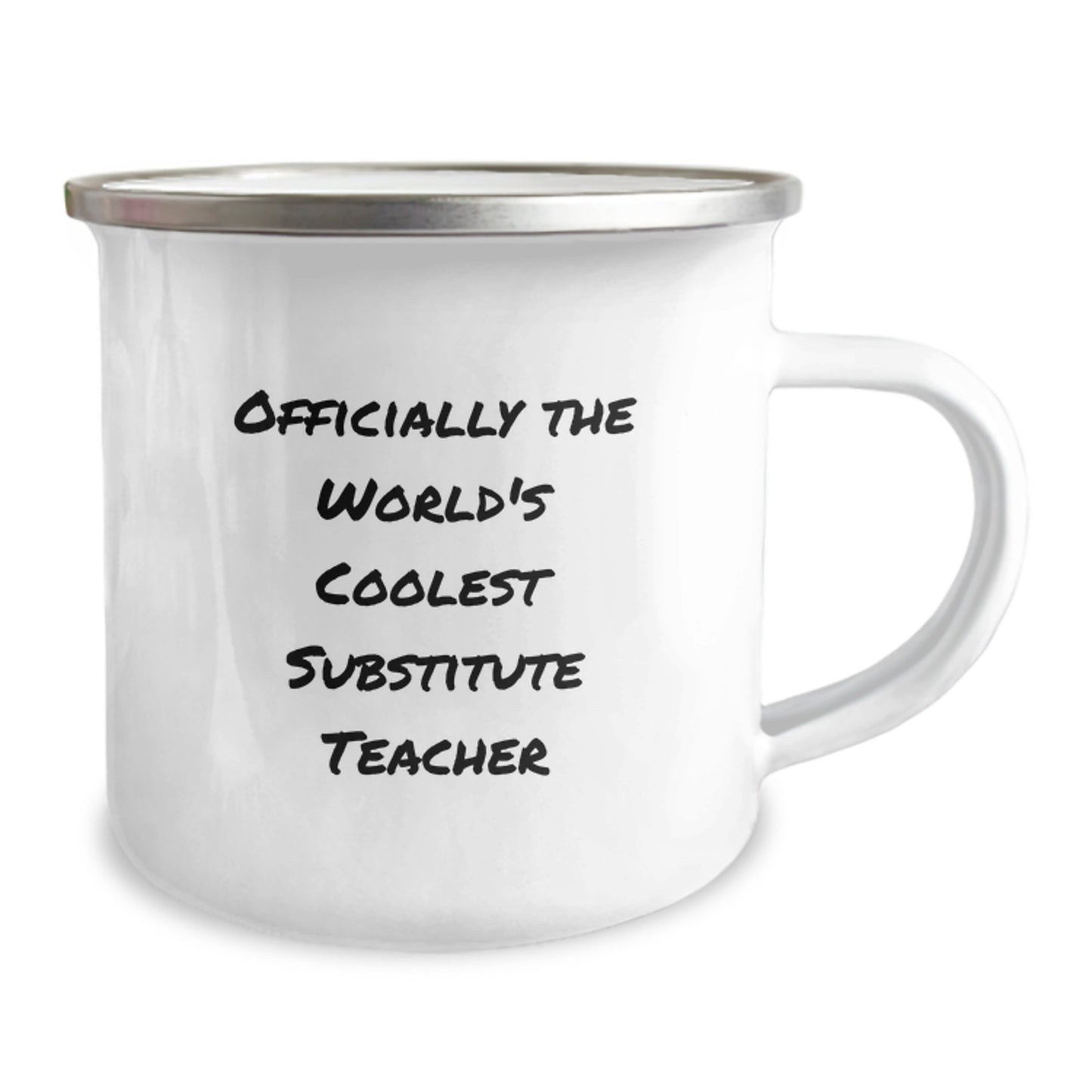 Funny Substitute Teacher Gifts for Men, Women, and Friends - Officially The World's Coolest Substitute Teacher Christmas Unique Gifts from Family - Image 2