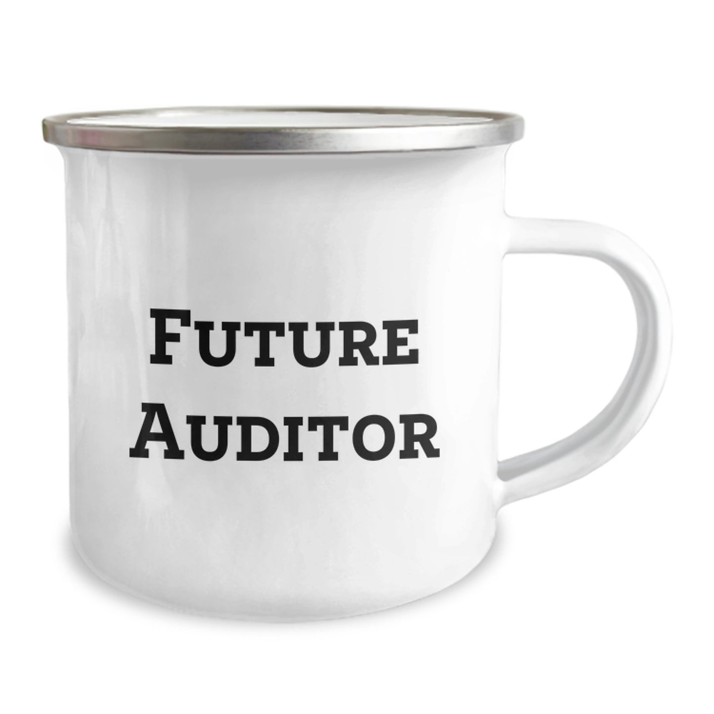 Funny Future Auditor Gifts, Auditor Camping Mug, 'You're the Future of Auditing!' - Gifts from Friends for Auditor's Birthday - Image 2