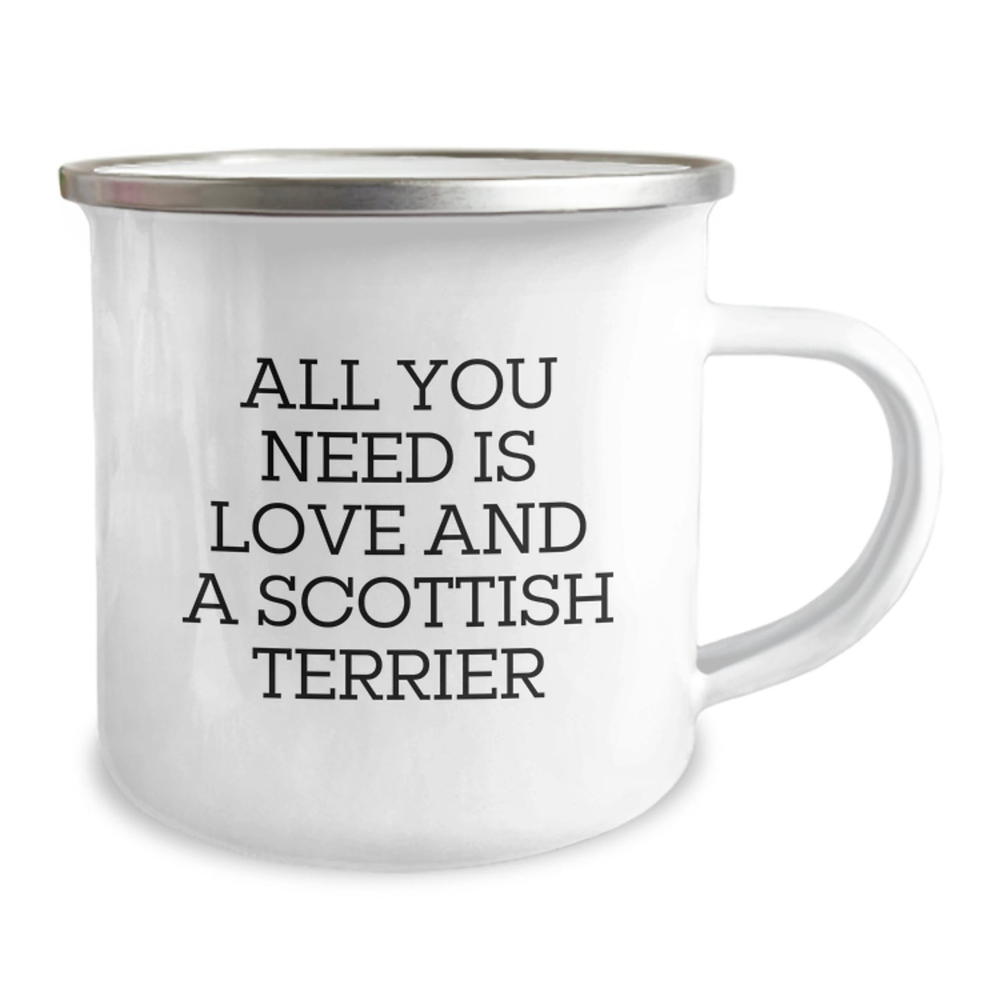 Funny Scottish Terrier Dog Camping Mug, Gifts for Men from Friends, Christmas Unique Gifts for Scottish Terrier Dog Lovers - Image 2