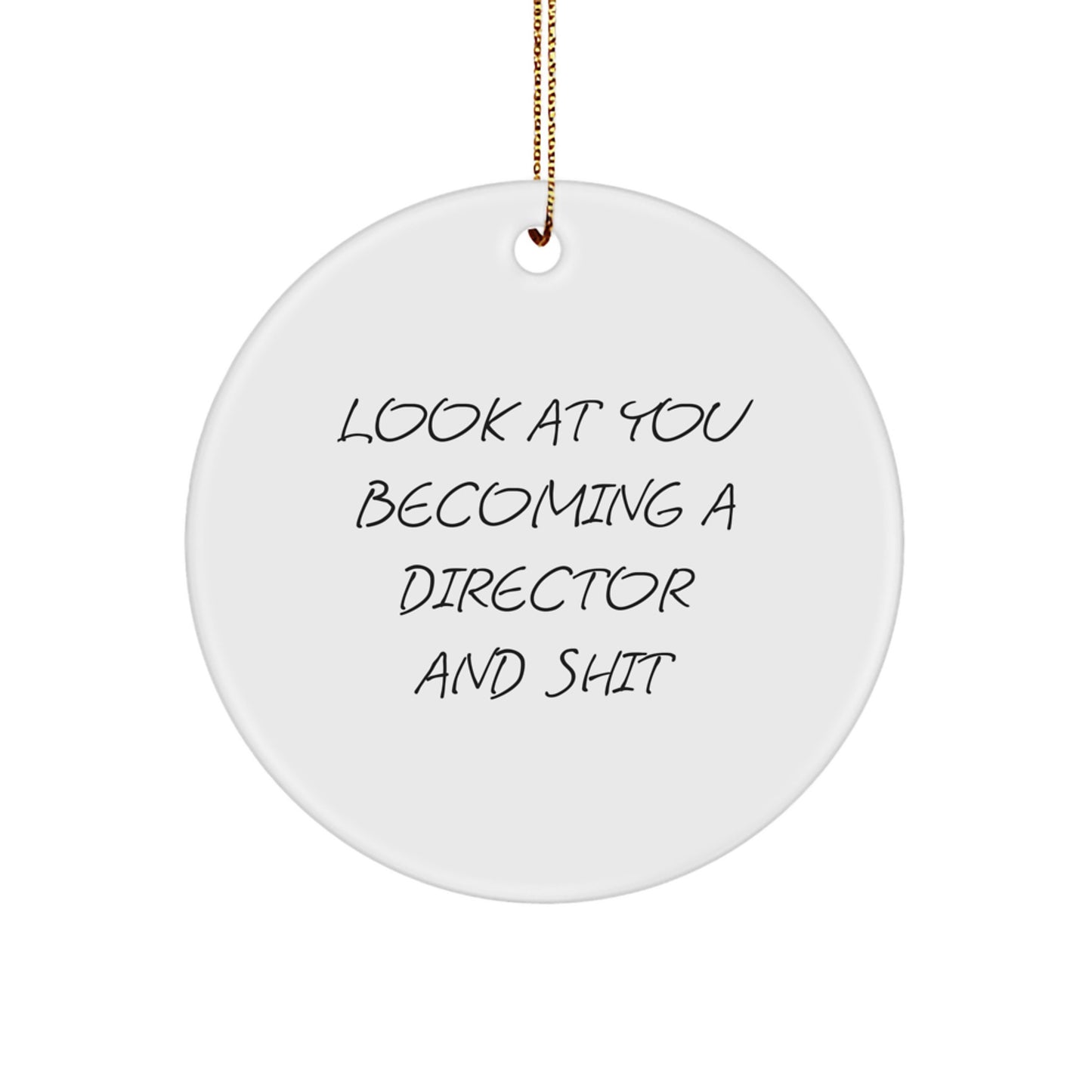 Funny Director Gifts for Him - Look At You Becoming A Director And Shit - Christmas Unique Gifts from Friends to Family - Image 1
