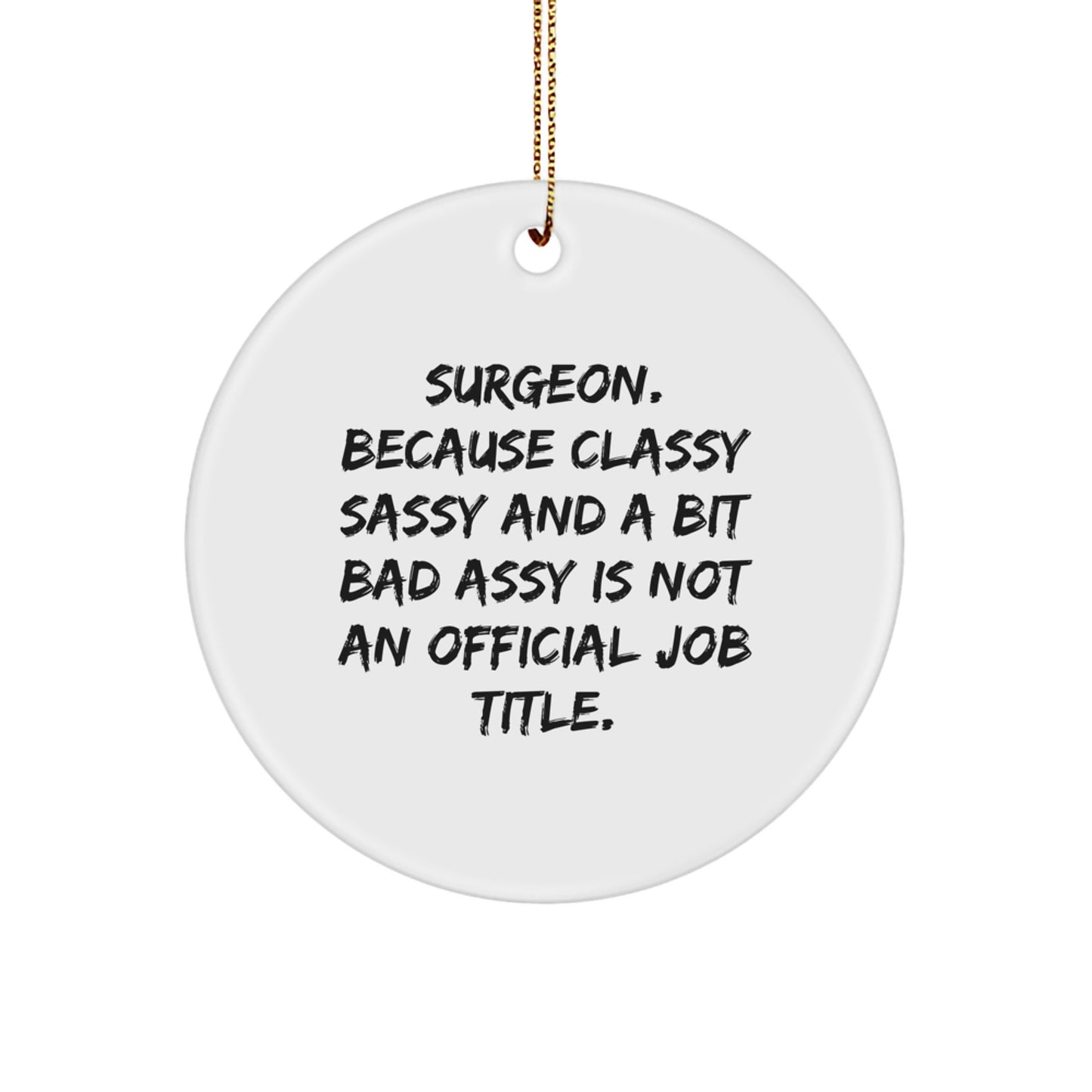 Funny Surgeon Gifts, Christmas Unique Gifts for Surgeon Friends from Men, Women Coworkers Family - Image 1