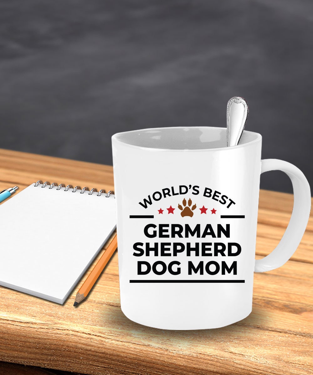 German Shepherd Dog Mom Mug - Mallard Moon Gift Shop