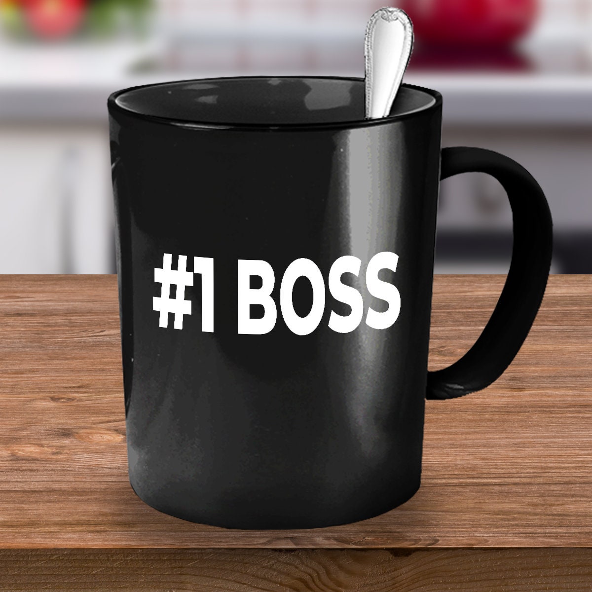 Boss Black Coffee Mug - Mallard Moon Gift Shop