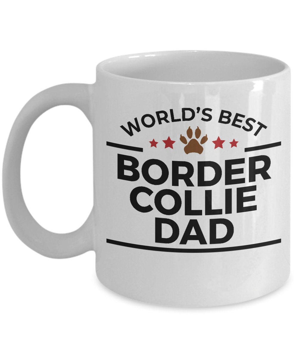 Border Collie Dog Dad Mug - Mallard Moon Gift Shop