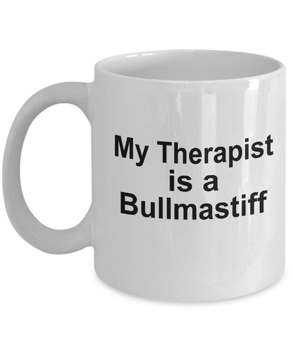 Bullmastiff Dog Therapist Mug - Mallard Moon Gift Shop