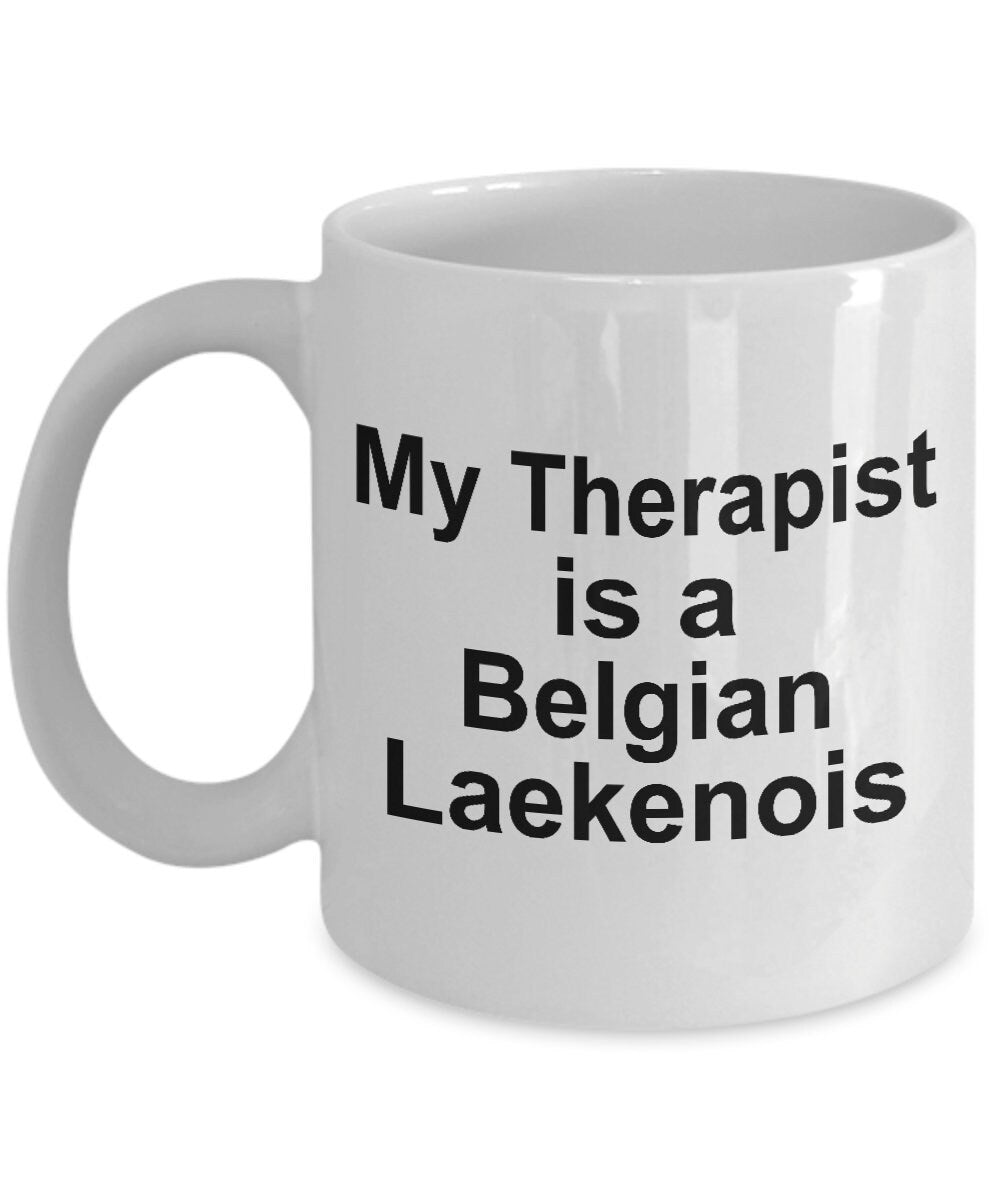 Belgian Laekenois Dog Therapist Mug - Mallard Moon Gift Shop