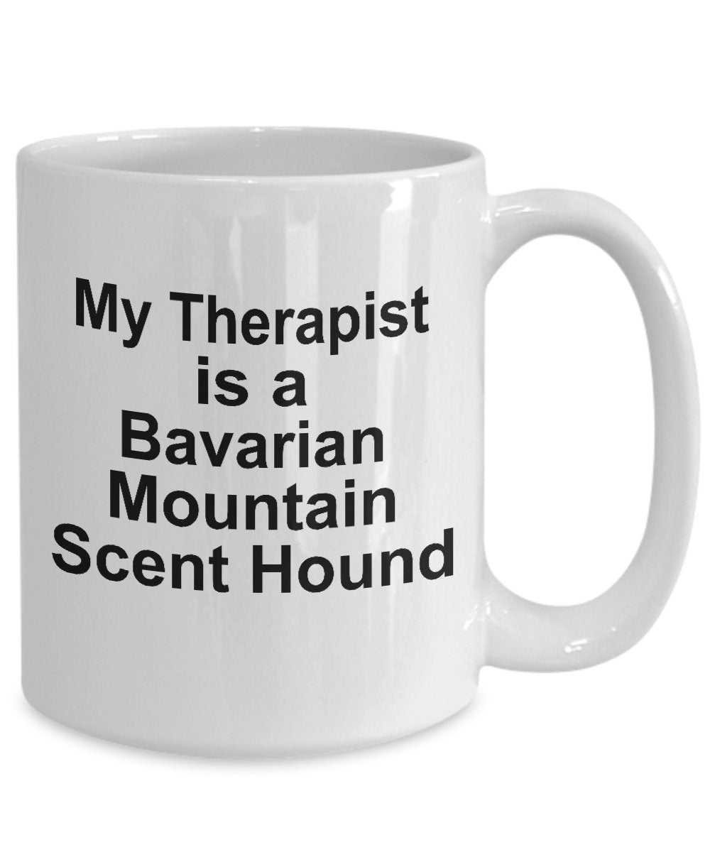 Bavarian Mountain Scent Hound Dog Therapist Mug - Mallard Moon Gift Shop