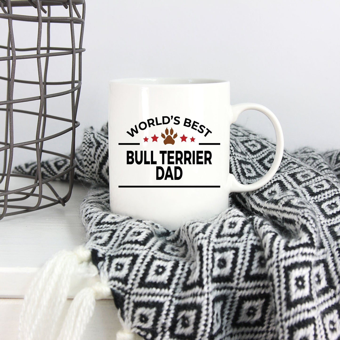 Bull Terrier Dog Dad Mug - Mallard Moon Gift Shop