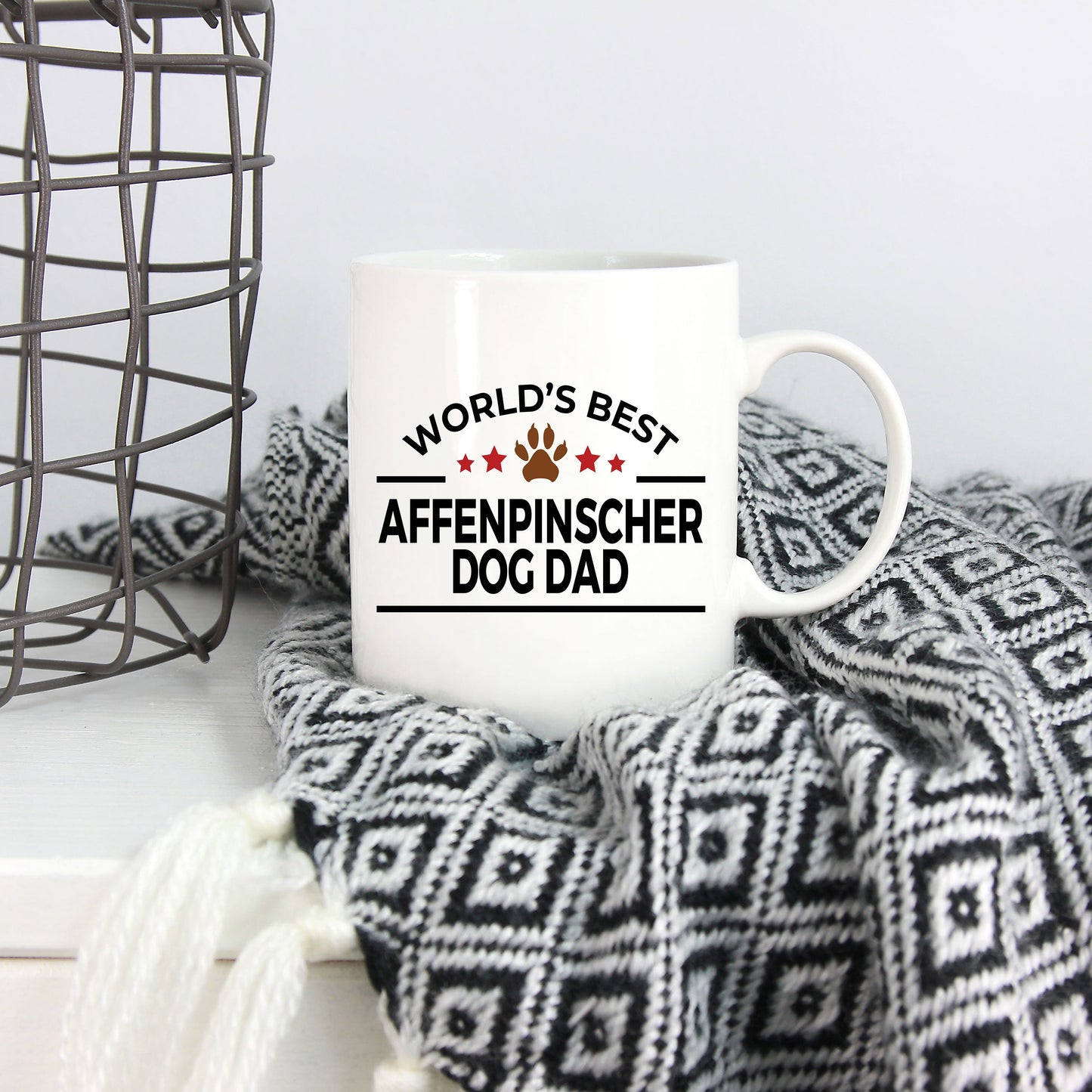 Affenpinscher Dog Dad Mug - Mallard Moon Gift Shop