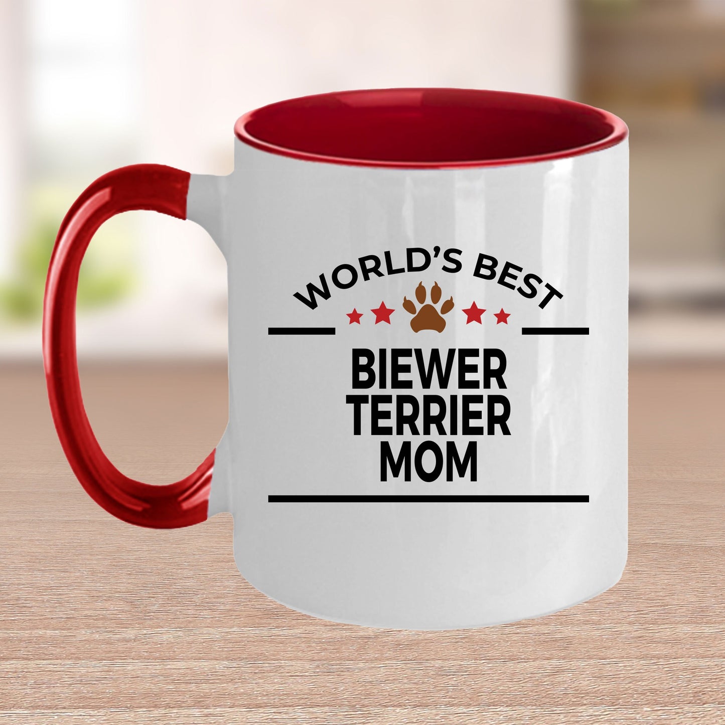 Biewer Terrier Dog Mom Mug - Mallard Moon Gift Shop