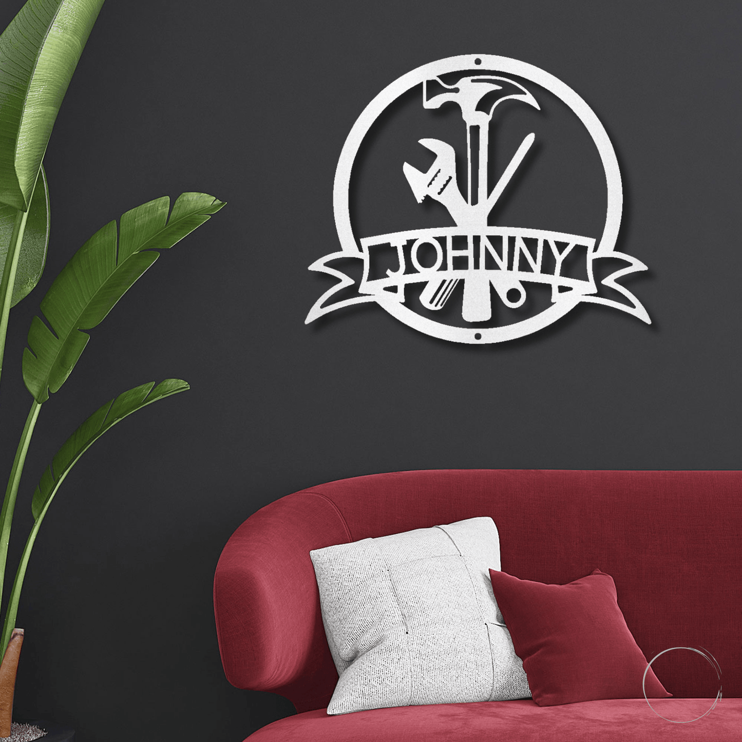 Tool Man Personalized Metal Wall Art - Mallard Moon Gift Shop