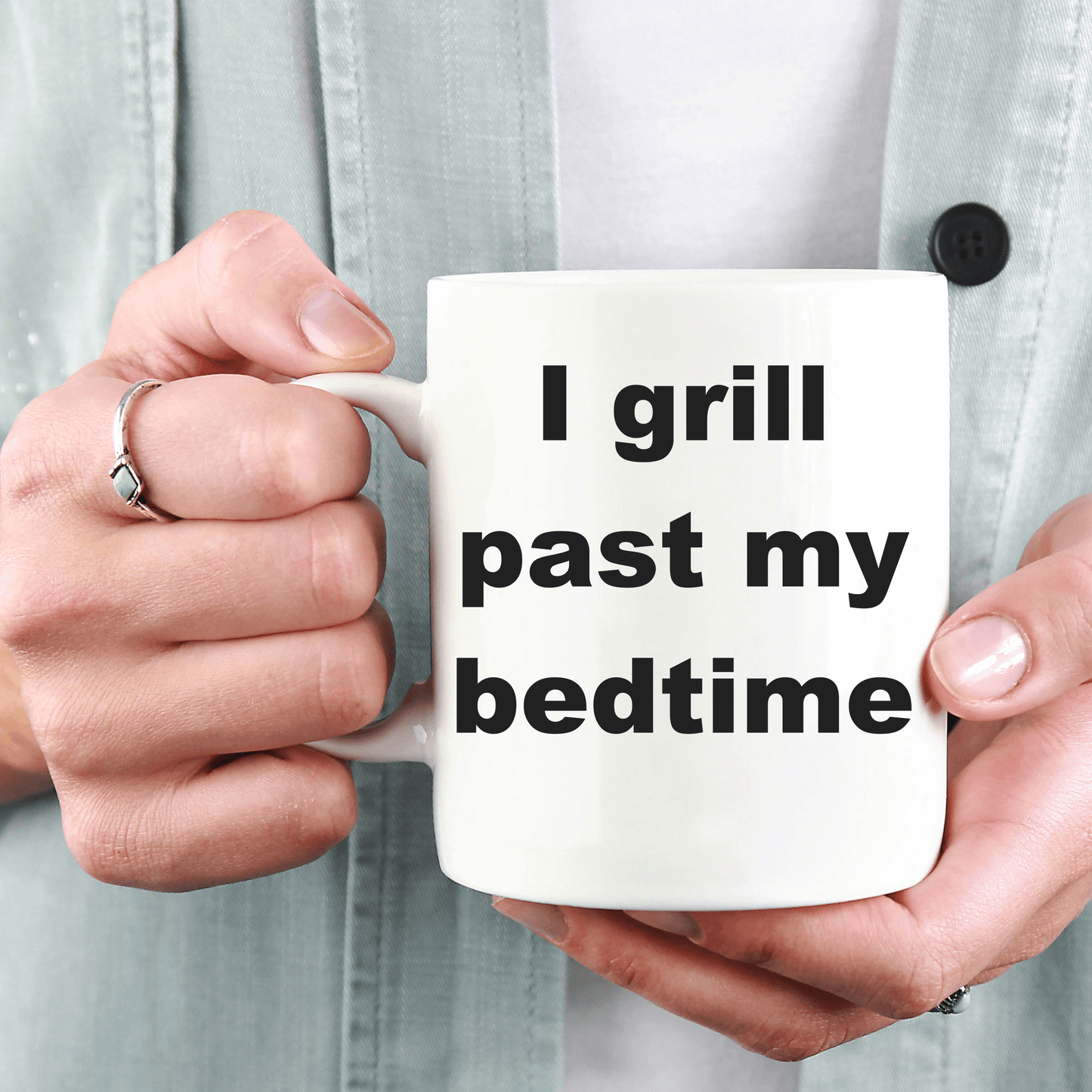 Funny BBQ Griller Ceramic Coffee Mug - Mallard Moon Gift Shop