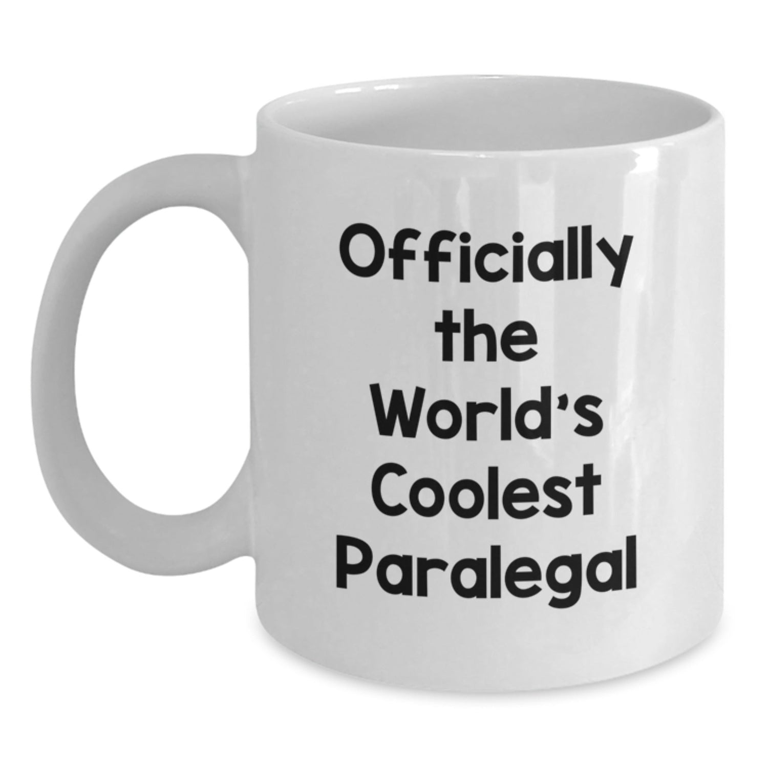 White Coffee Mugs for Paralegals
