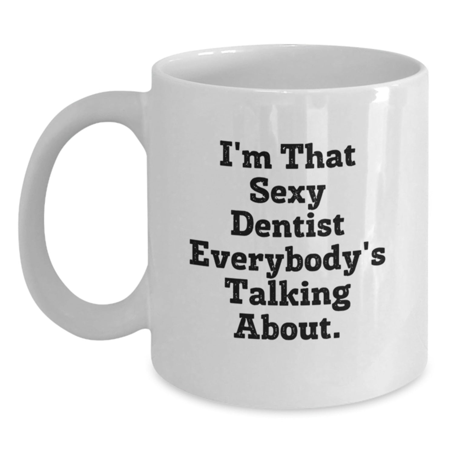 White Coffee Mugs for Dentists