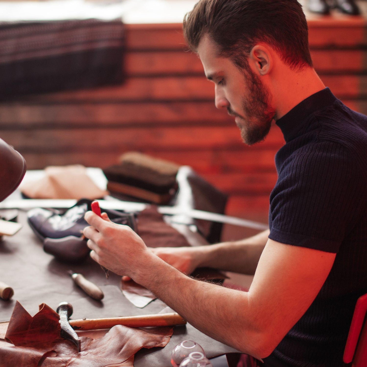 Black Coffee Mugs for Cobbling Enthusiasts