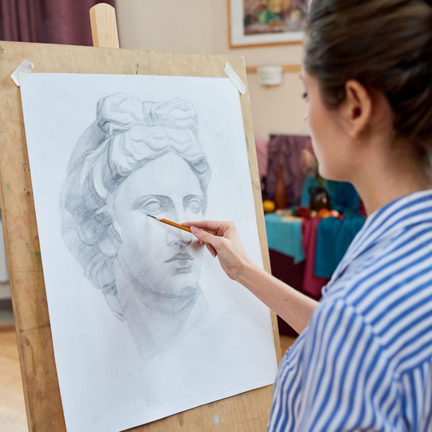 Black Coffee Mugs for Drawing Enthusiasts