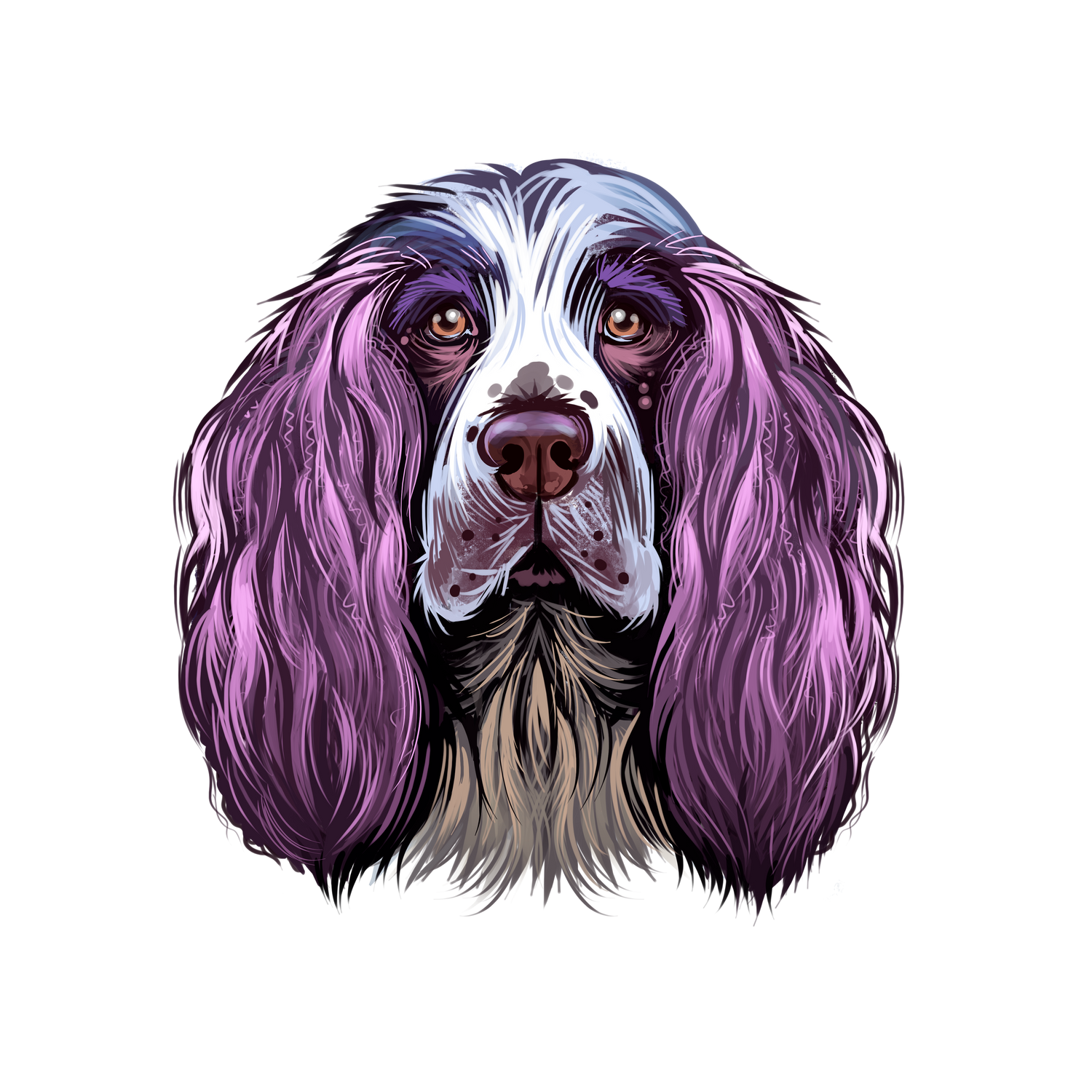 Black Coffee Mugs for English Springer Spaniel Dog Lovers