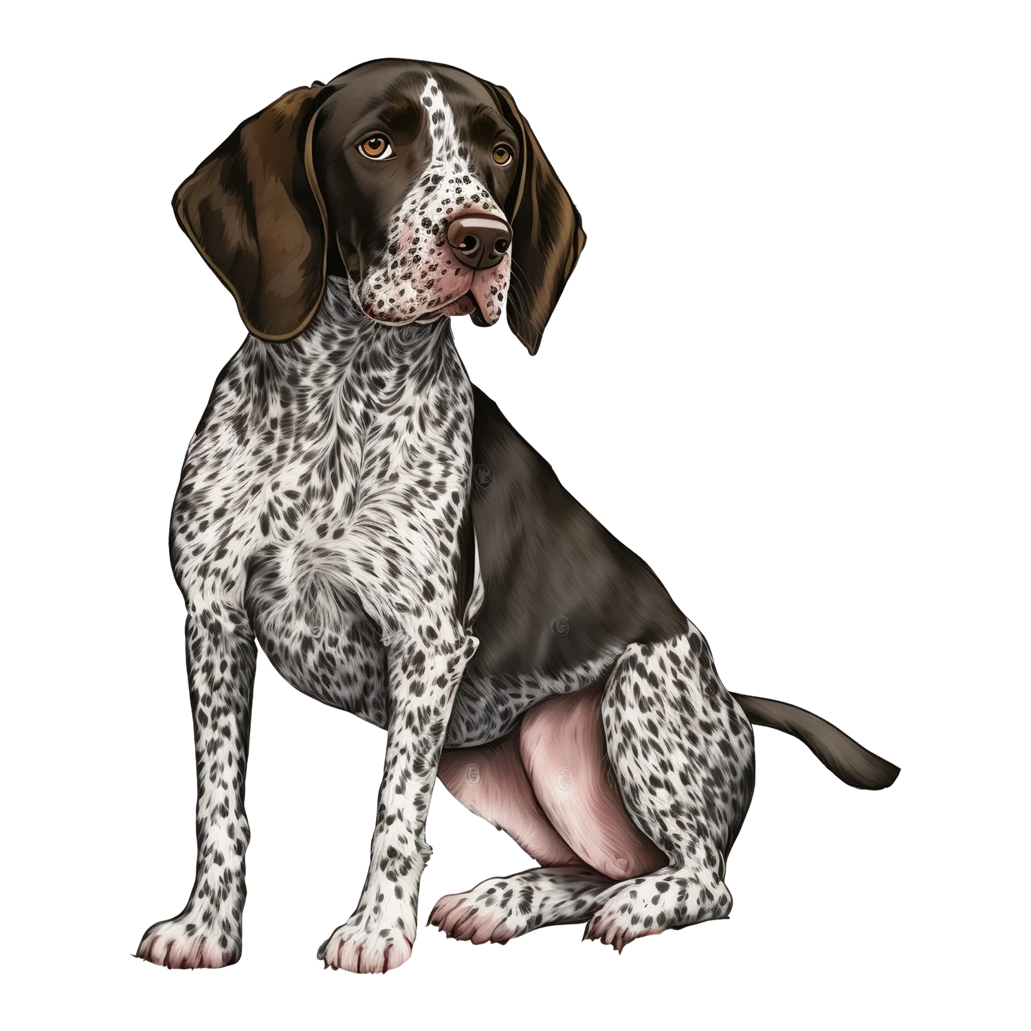 Black Coffee Mugs for German Shorthaired Pointer Dog Lovers