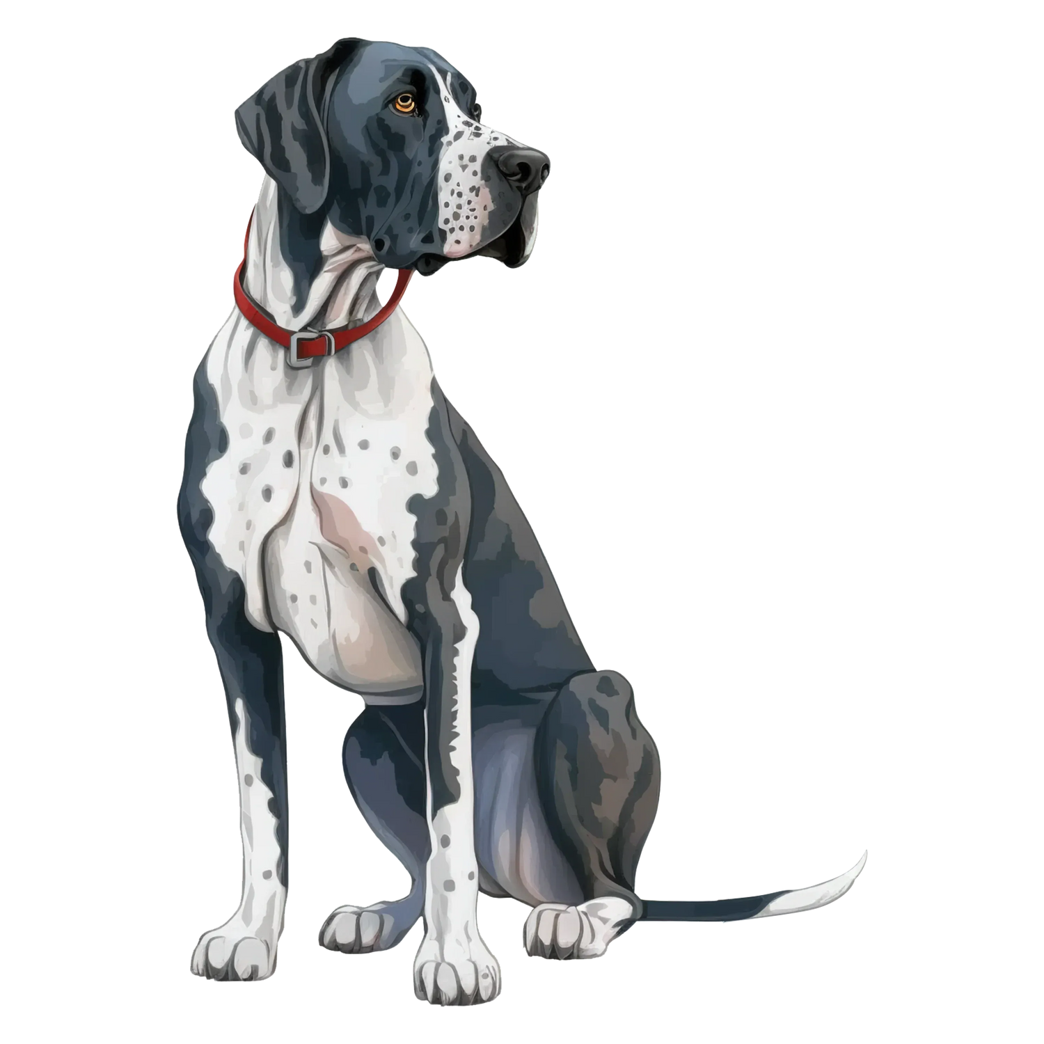 Black Coffee Mugs for Great Dane Dog Lovers