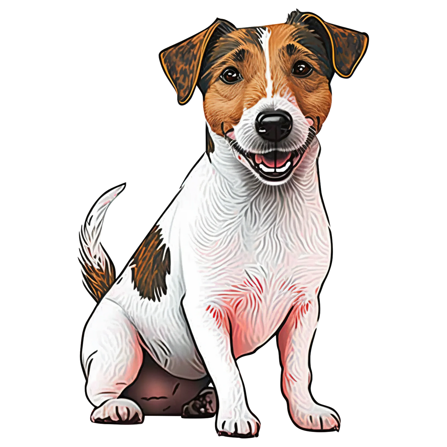 Black Coffee Mugs for Jack Russell Terrier Dog Lovers