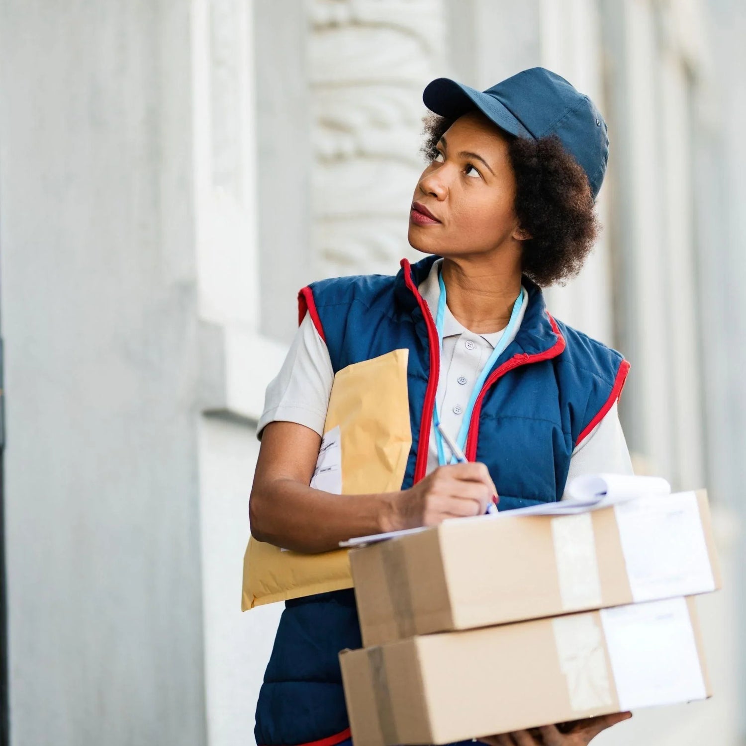Black Coffee Mugs for Mail Carriers