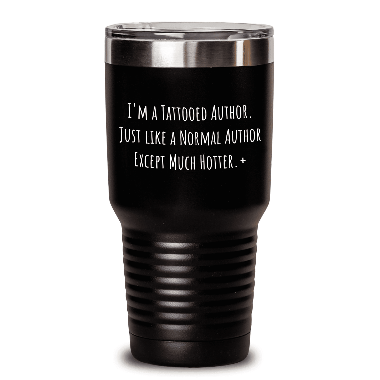 Funny Author Gifts for Mom - I'm A Tattooed Author... Unique Tumbler for Author Lovers - Gifts from Men, Gifts for Author, Author Tumbler, Mother's Day Unique Gifts - Mallard Moon Gift Shop