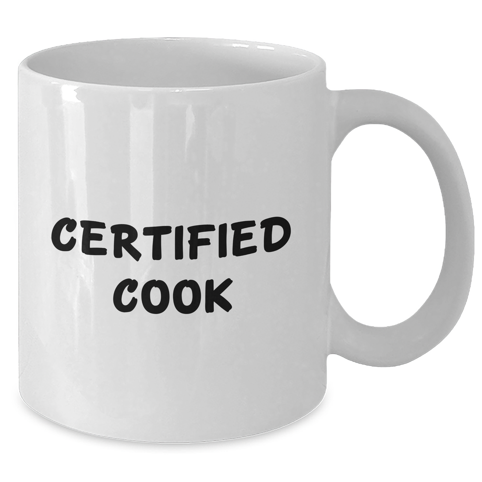 Funny Cook Gifts from Men to Cooks on Father's Day, White Coffee Mug, 11oz or 15oz Capacity, Ceramic, Microwave, and Dishwasher Safe - Additional