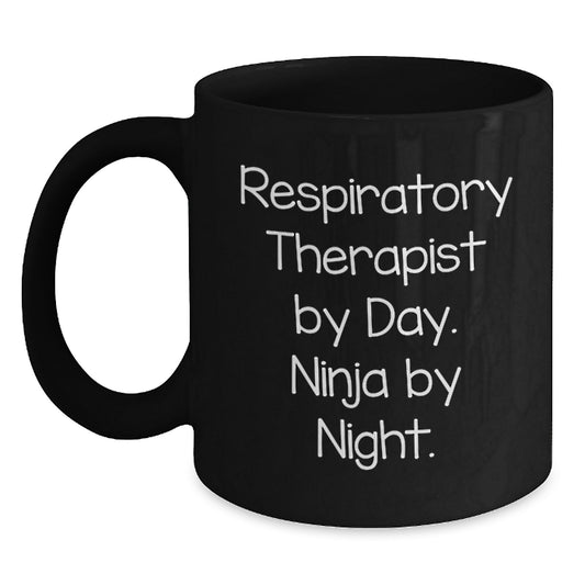 Respiratory Therapist Gifts by Day, Ninja Coffee Mug by Night, Funny Graduation Unique Gifts from Friends to Respiratory Therapist - Main