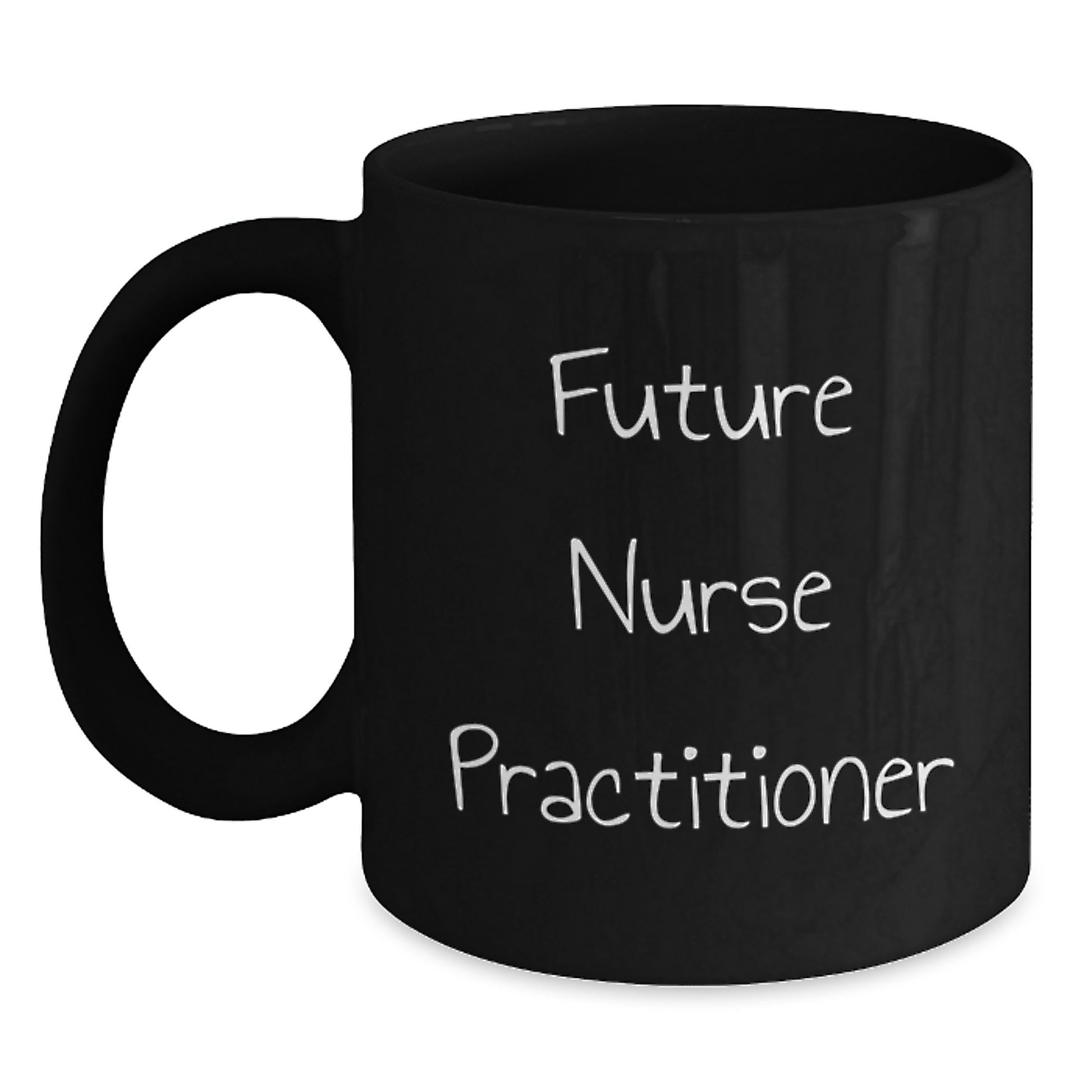 Inspiring Nurse Practitioner Gifts from Friends - Funny Quote Black Coffee Mug for Birthday - Main