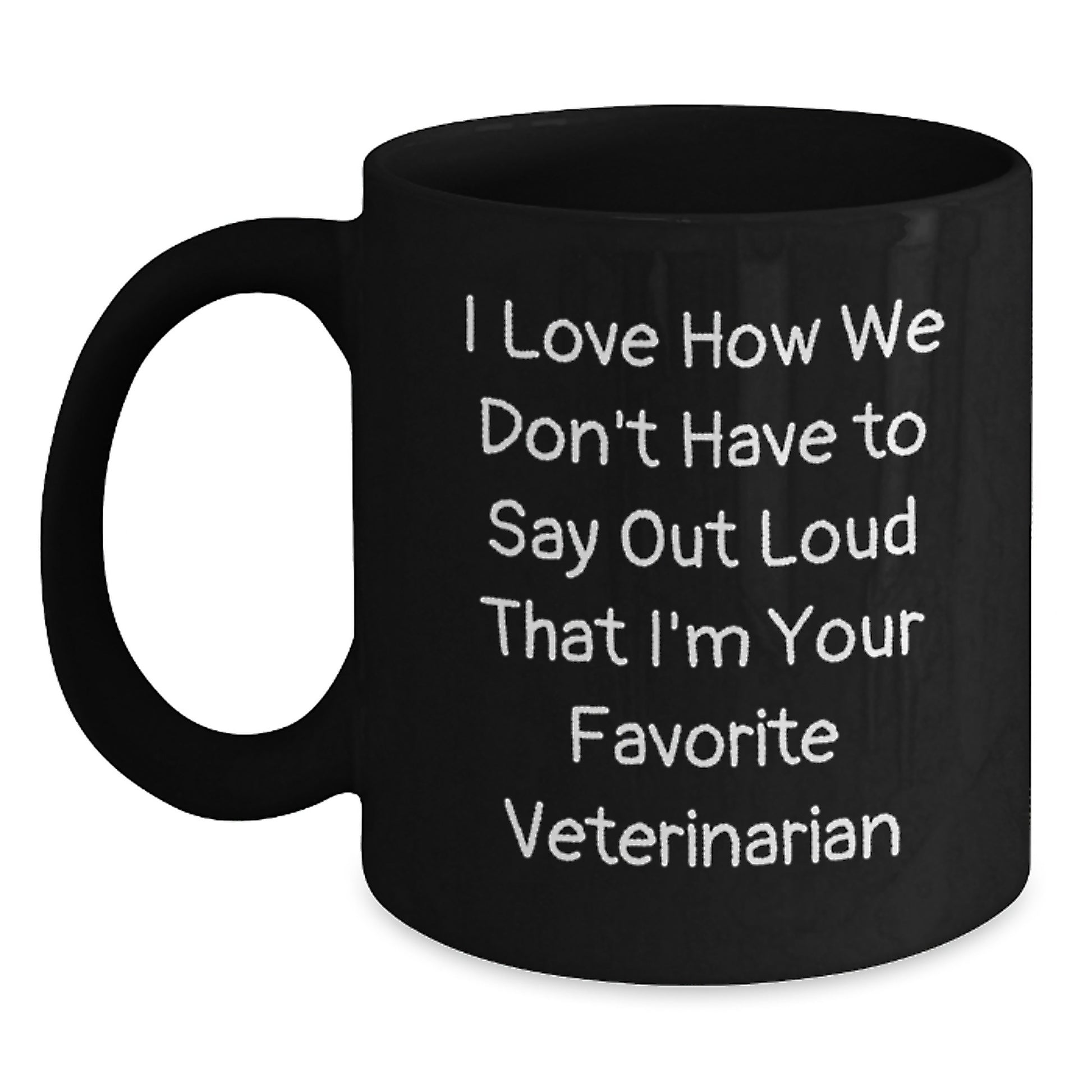 Funny Veterinarian Gifts from Friends to Favorite Men or Women Black Coffee Mugs for Christmas Unique Presents - Main
