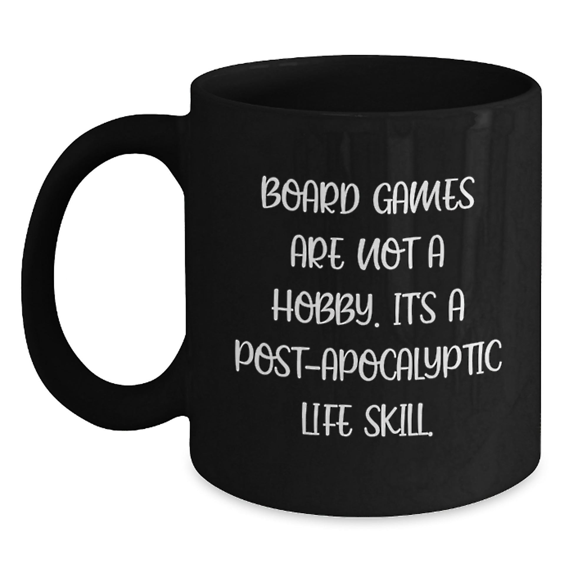 Funny Board Games Lover Gifts from Friends for Men Graduation Unique Gifts - Black Coffee Mug - Main
