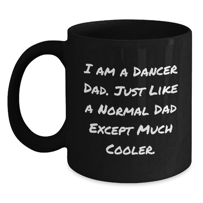Funny Dancer Gifts for Mom Dad from Men Women Friends Family - Dancer Dad Mug Black Christmas - Main