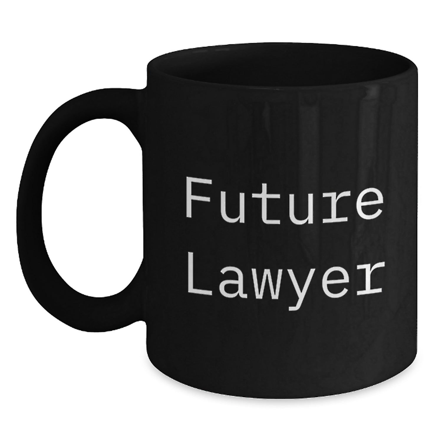 Funny Lawyer Gifts from Friends - Inspirational Quote on Black Coffee Mug for Future Lawyer Men - Christmas Unique Gifts - Main