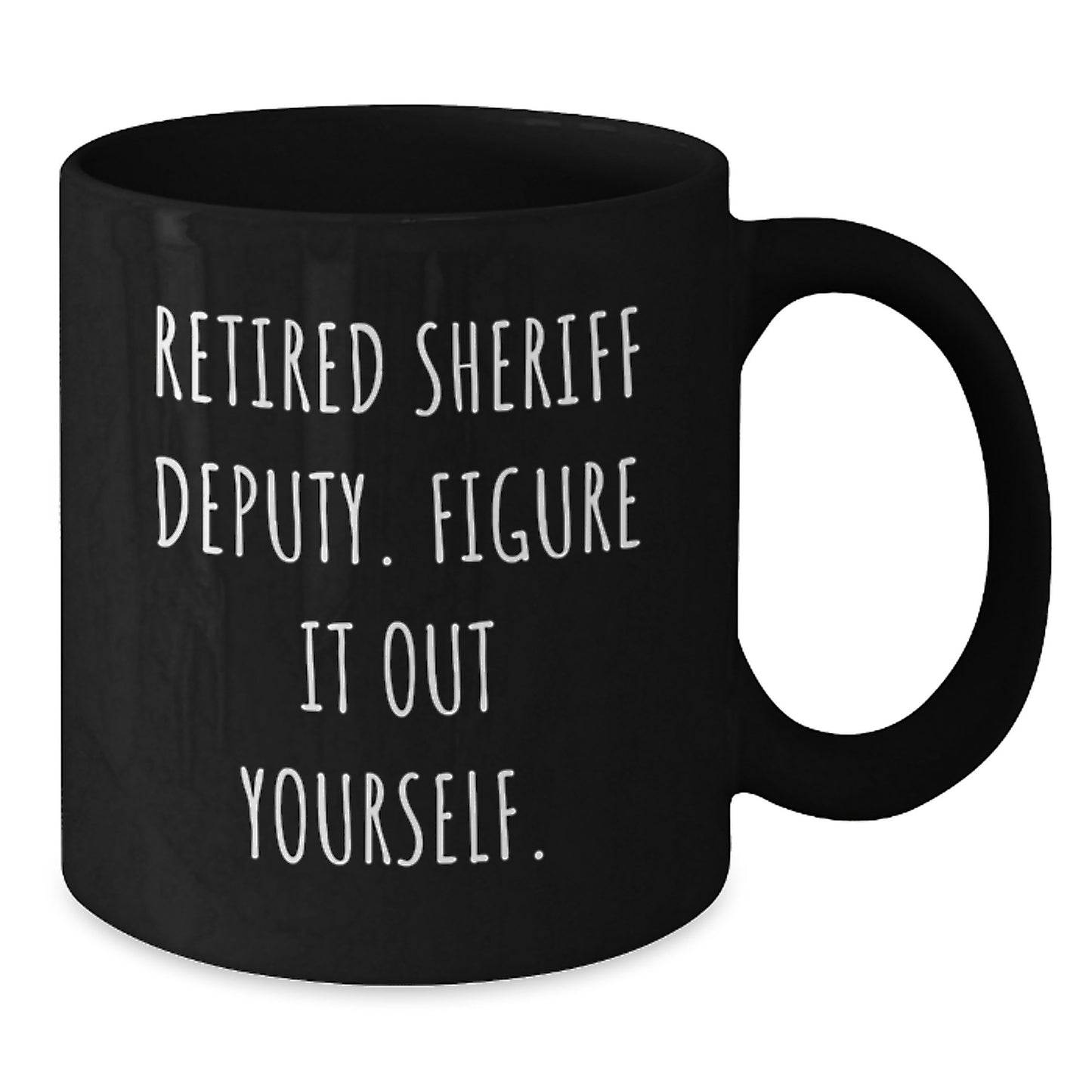 Funny Sheriff Deputy Gifts from Men, Unique Christmas Unique Gifts for Sheriff Deputy Friends - Additional