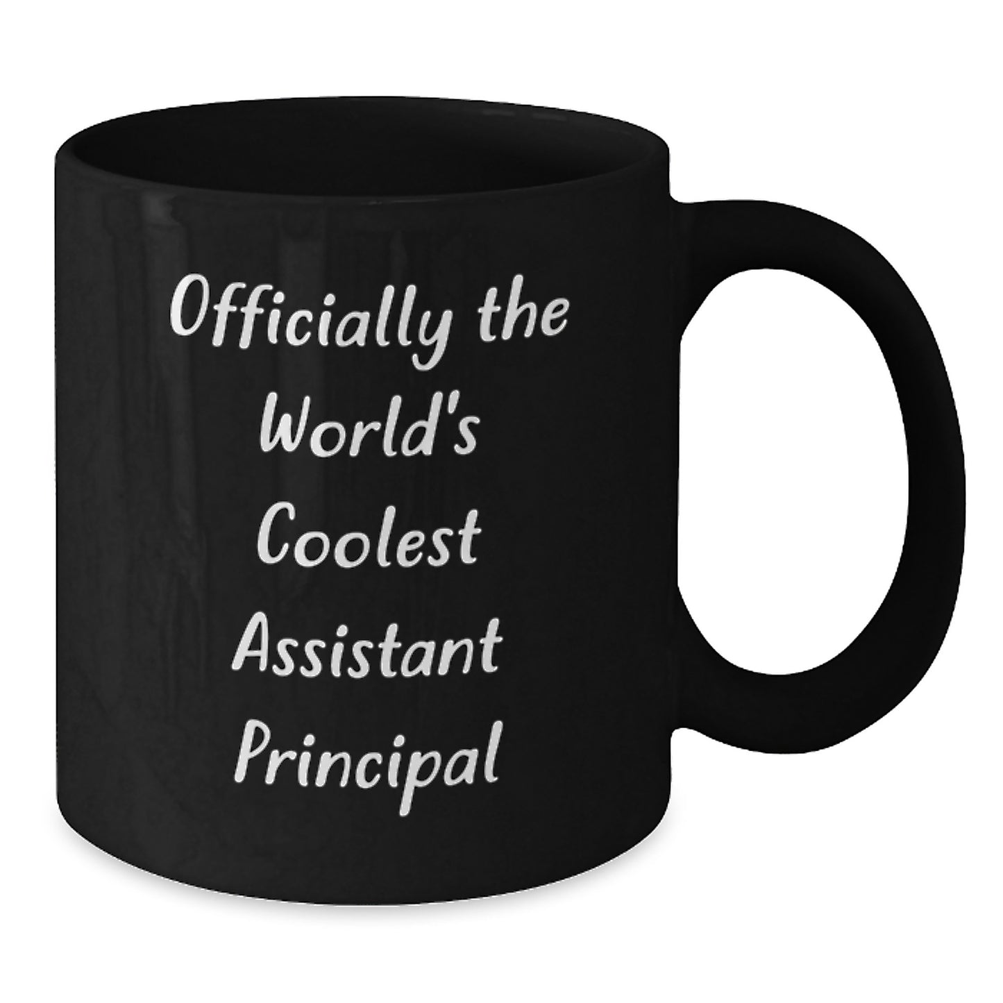Funny Assistant Principal Gifts from Men for World's Coolest Assistant Principal Black Coffee Mugs - Additional