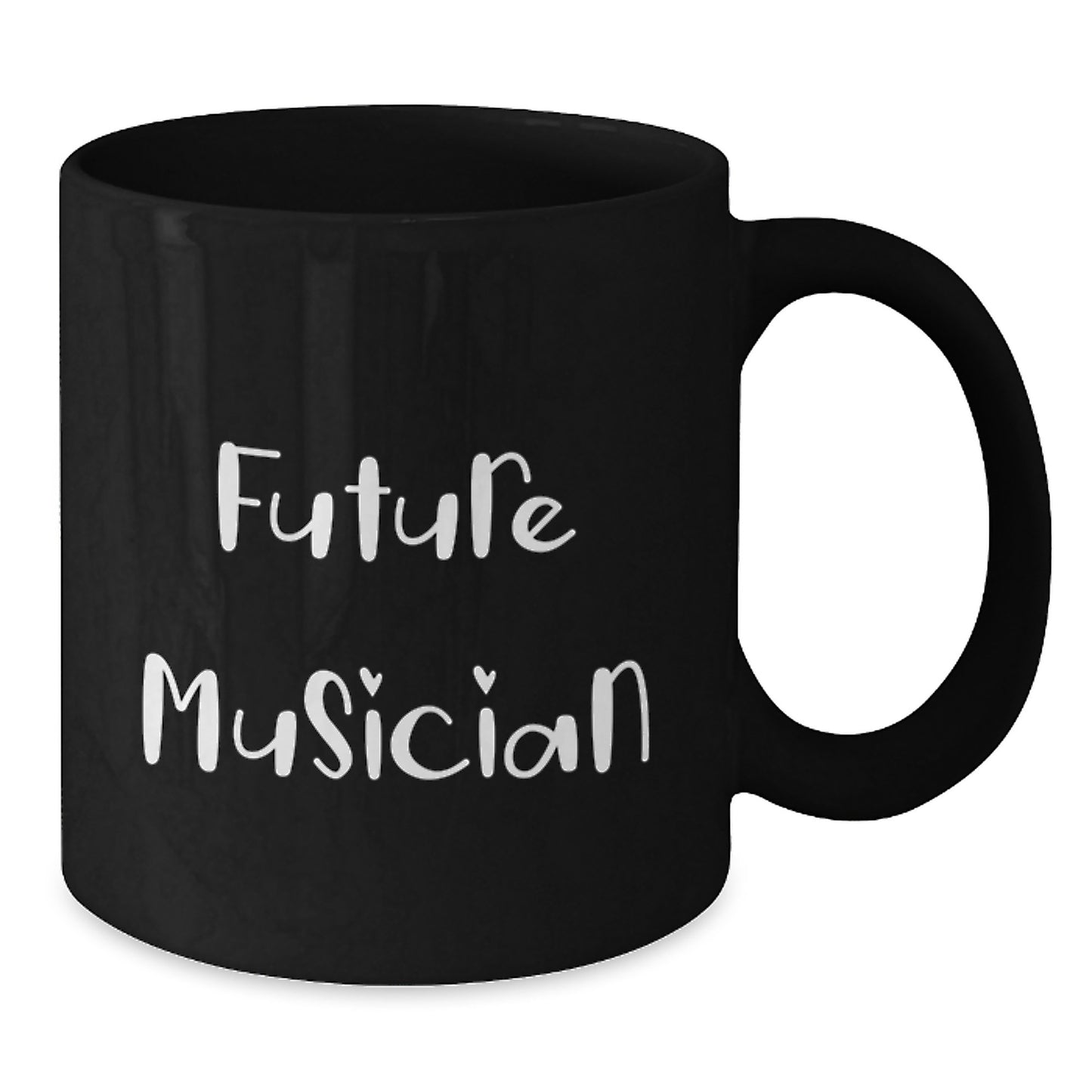 Funny Musician Future Quotes Gifts from Friends for Birthday Black Coffee Mug - Additional