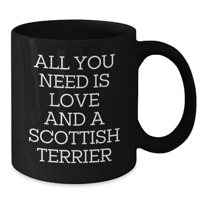 Funny Scottish Terrier Dog Lover Gifts from Men to Friends for Christmas Unique Mugs - Additional